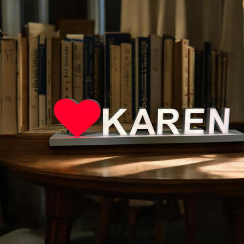 Personalize Your Home with LED Letters - DIY Home Lighting Ideas