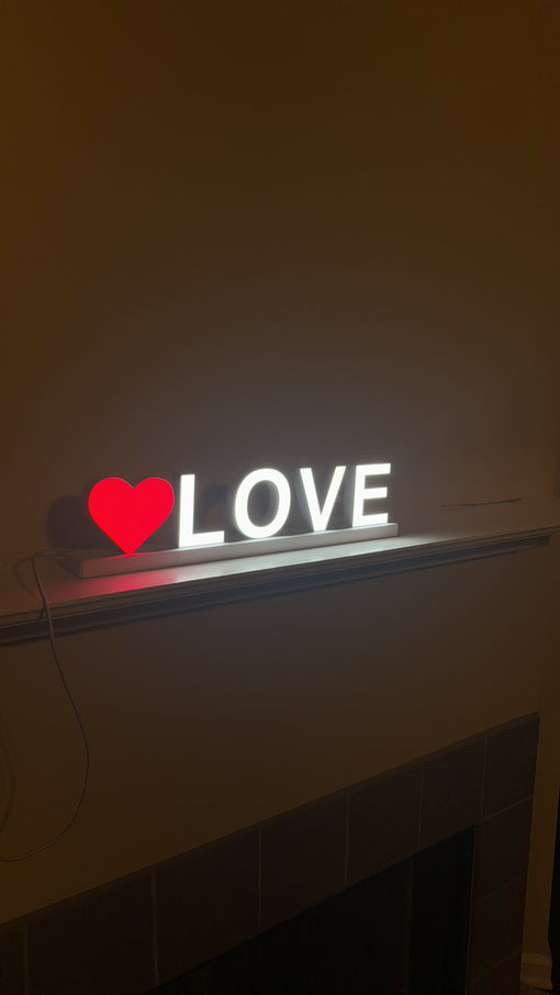 DIY Home Decor Ideas with LED Letters - Prime Shine