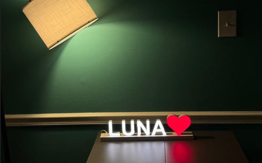 LED Letters for Home Offices: Creating an Inspiring Workspace - Prime Shine