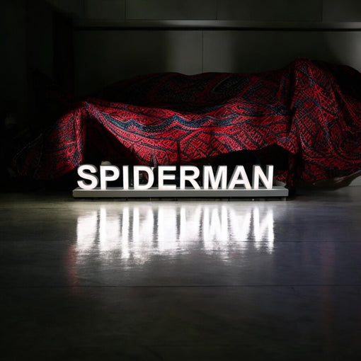 LED Letters for Spiderman-Themed Parties | Create a Heroic Atmosphere - Prime Shine