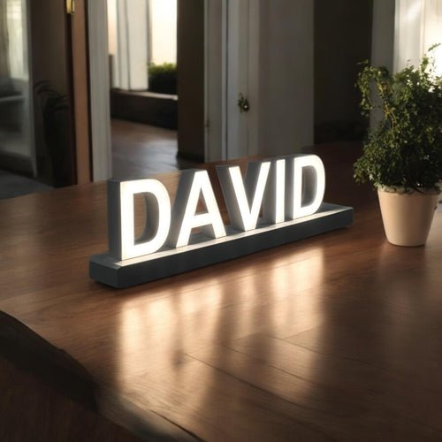 Magnetic LED Letters for Home Decor | Stylish and Versatile Lighting - Prime Shine