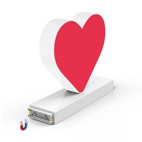 Magnetic Rechargeable Heart - Prime Shine