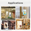 Window Display Double-Sided Led Lightbox, A1, 8000k, IP20, W23.62