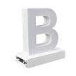 Magnetic LED Capital Letter, (B), Letter lights, Light Letter Box, Light Up Letters, 3D, H3.7