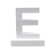 Magnetic LED Capital Letter, (E), Letter lights, Light Letter Box, Light Up Letters, 3D, H3.7