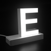 Magnetic LED Capital Letter, (E), Letter lights, Light Letter Box, Light Up Letters, 3D, H3.7