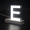 Magnetic LED Capital Letter, (E), Letter lights, Light Letter Box, Light Up Letters, 3D, H3.7