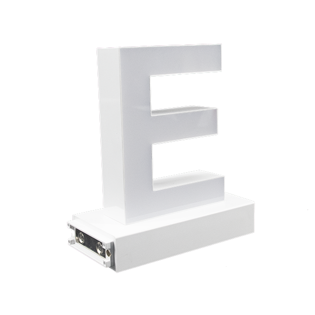 Magnetic LED Capital Letter, (E), Letter lights, Light Letter Box, Light Up Letters, 3D, H3.7