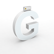 LED Top Track Series Capital Letter, (G), 6500k, H5.9