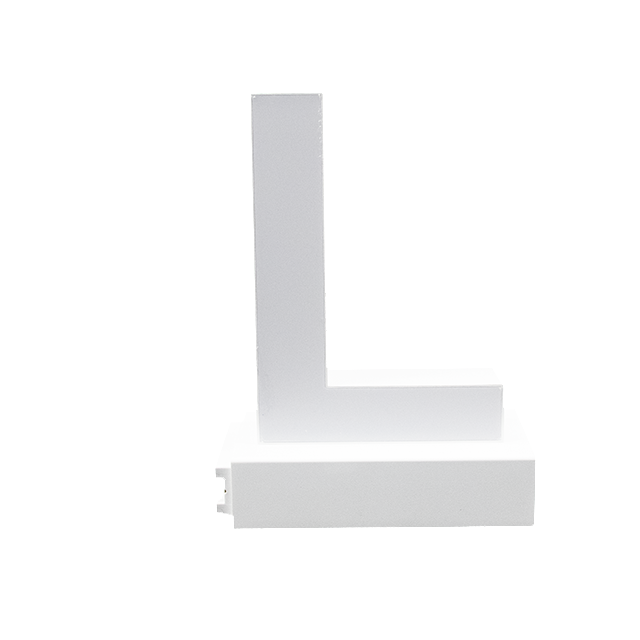 Magnetic LED Capital Letter, (L), Letter lights, Light Letter Box, Light Up Letters, 3D, H3.7