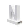 Magnetic LED Capital Letter, (N), Letter lights, Light Letter Box, Light Up Letters, 3D, H3.7