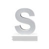 Magnetic LED Capital Letter, (S), Letter lights, Light Letter Box, Light Up Letters, 3D, H3.7