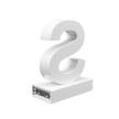 Magnetic LED Capital Letter, (S), Letter lights, Light Letter Box, Light Up Letters, 3D, H3.7