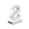 Magnetic LED Capital Letter, (S), Letter lights, Light Letter Box, Light Up Letters, 3D, H3.7