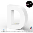 LED Advertising Frame Series Capital Letter, (D), 6500k, H3.0