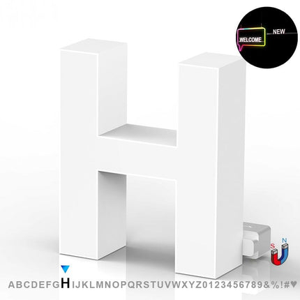 LED Advertising Frame Series Capital Letter, (H), 6500k, H3.0