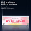 Double - Sided Hanging Lightbox, W35.76