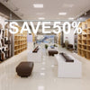 LED Top Track Profile, W35.44'', W47.25'', W59.06'', W78.74'', PrimeShine - Prime Shine