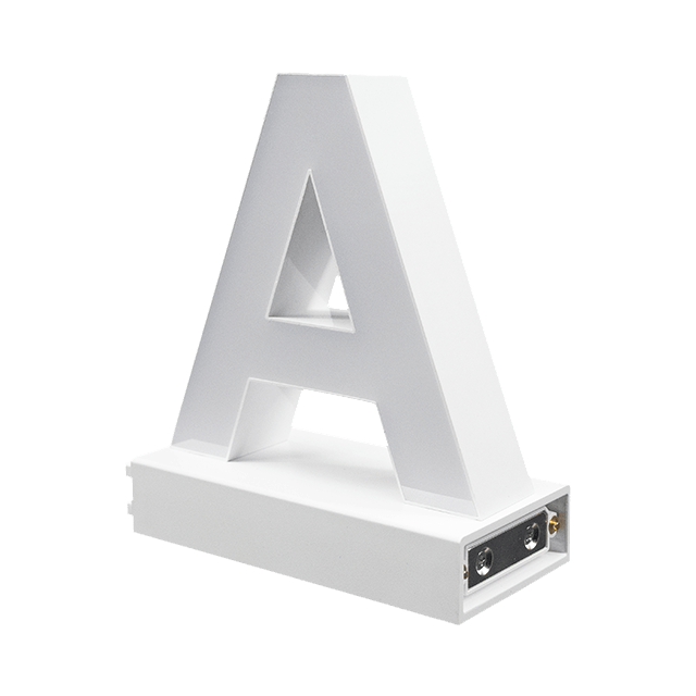 Magnetic LED Capital Letter, (A), Letter lights, Light Letter Box, Light Up Letters, 3D, H3.7