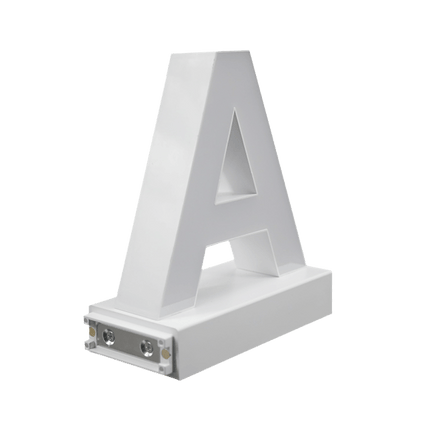 Magnetic LED Capital Letter, (A), Letter lights, Light Letter Box, Light Up Letters, 3D, H3.7