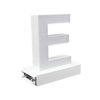 Magnetic LED Capital Letter, (E), Letter lights, Light Letter Box, Light Up Letters, 3D, H3.7
