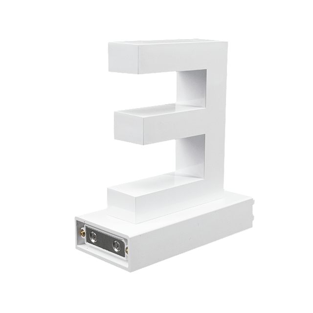 Magnetic LED Capital Letter, (E), Letter lights, Light Letter Box, Light Up Letters, 3D, H3.7