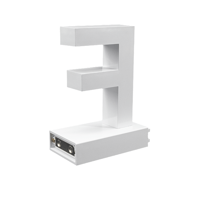 Magnetic LED Capital Letter, (F), Letter lights, Light Letter Box, Light Up Letters, 3D, H3.7