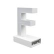 Magnetic LED Capital Letter, (F), Letter lights, Light Letter Box, Light Up Letters, 3D, H3.7