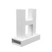 Magnetic LED Capital Letter, (H), Letter lights, Light Letter Box, Light Up Letters, 3D, H3.7