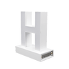 Magnetic LED Capital Letter, (H), Letter lights, Light Letter Box, Light Up Letters, 3D, H3.7