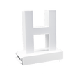 Magnetic LED Capital Letter, (H), Letter lights, Light Letter Box, Light Up Letters, 3D, H3.7