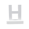 Magnetic LED Capital Letter, (H), Letter lights, Light Letter Box, Light Up Letters, 3D, H3.7