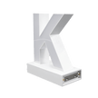 Magnetic LED Capital Letter, (K), Letter lights, Light Letter Box, Light Up Letters, 3D, H3.7