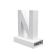 Magnetic LED Capital Letter, (N), Letter lights, Light Letter Box, Light Up Letters, 3D, H3.7
