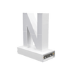 Magnetic LED Capital Letter, (N), Letter lights, Light Letter Box, Light Up Letters, 3D, H3.7