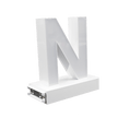Magnetic LED Capital Letter, (N), Letter lights, Light Letter Box, Light Up Letters, 3D, H3.7