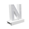 Magnetic LED Capital Letter, (N), Letter lights, Light Letter Box, Light Up Letters, 3D, H3.7
