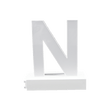 Magnetic LED Capital Letter, (N), Letter lights, Light Letter Box, Light Up Letters, 3D, H3.7