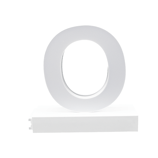Magnetic LED Capital Letter, (O), Letter lights, Light Letter Box, Light Up Letters, 3D, H3.7