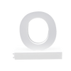 Magnetic LED Capital Letter, (O), Letter lights, Light Letter Box, Light Up Letters, 3D, H3.7