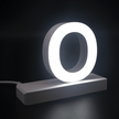 Magnetic LED Capital Letter, (O), Letter lights, Light Letter Box, Light Up Letters, 3D, H3.7