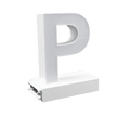 Magnetic LED Capital Letter, (P), Letter lights, Light Letter Box, Light Up Letters, 3D, H3.7