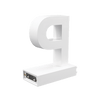 Magnetic LED Capital Letter, (P), Letter lights, Light Letter Box, Light Up Letters, 3D, H3.7