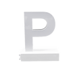 Magnetic LED Capital Letter, (P), Letter lights, Light Letter Box, Light Up Letters, 3D, H3.7