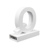 Magnetic LED Capital Letter, (Q), Letter lights, Light Letter Box, Light Up Letters, 3D, H3.7