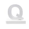 Magnetic LED Capital Letter, (Q), Letter lights, Light Letter Box, Light Up Letters, 3D, H3.7