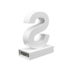 Magnetic LED Capital Letter, (S), Letter lights, Light Letter Box, Light Up Letters, 3D, H3.7