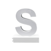 Magnetic LED Capital Letter, (S), Letter lights, Light Letter Box, Light Up Letters, 3D, H3.7