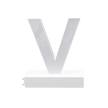 Magnetic LED Capital Letter, (V), Letter lights, Light Letter Box, Light Up Letters, 3D, H3.7