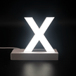 Magnetic LED Capital Letter, (X), Letter lights, Light Letter Box, Light Up Letters, 3D, H3.7